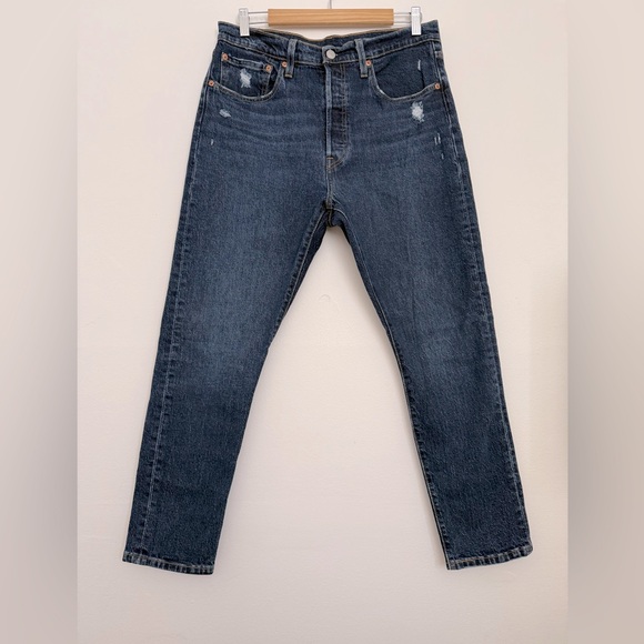 Levi's Dark Blue Skinny Jeans for Women - Picture 2 of 16